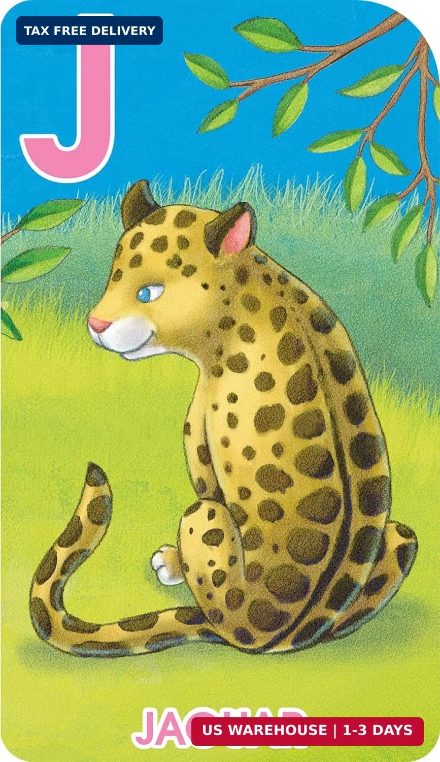 School Zone Go Fish Alphabet Game Cards: 56 ABC Flash Cards for Preschool & Kind
