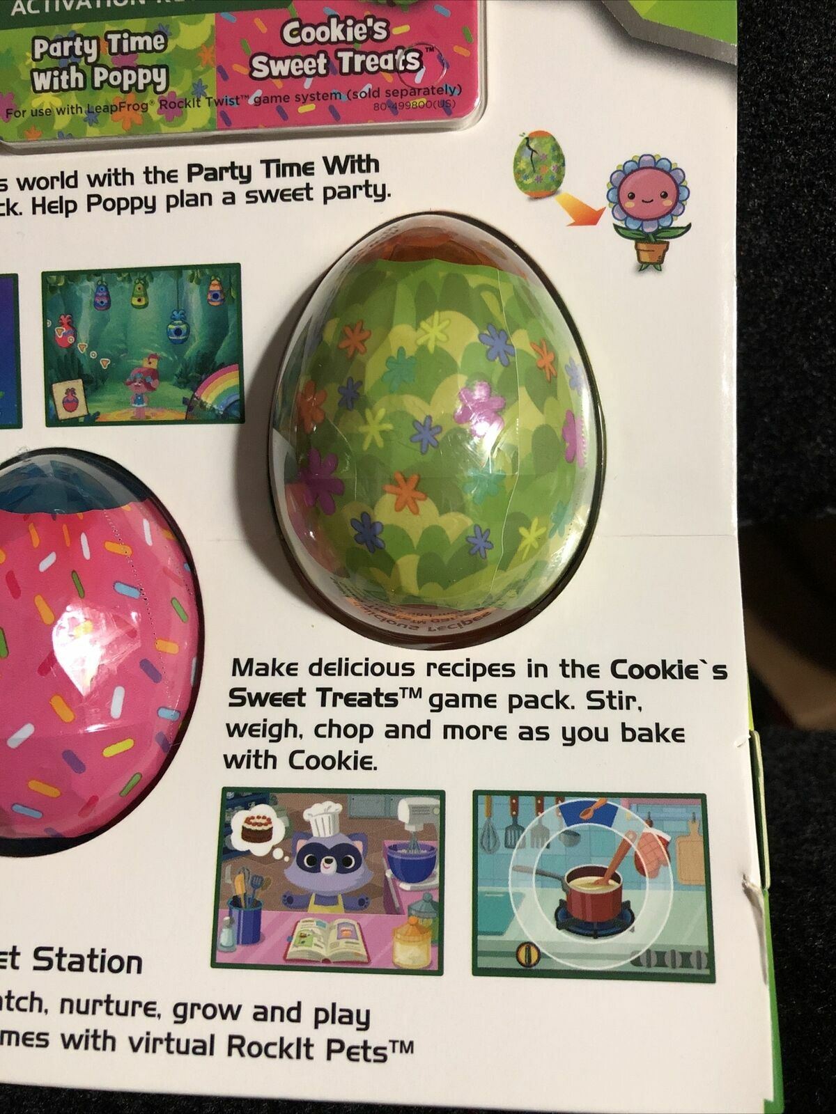 Leap Frog Rock It Twist Game Packs – CHOICE – Trolls/Cookie’s or Penguin/Animals