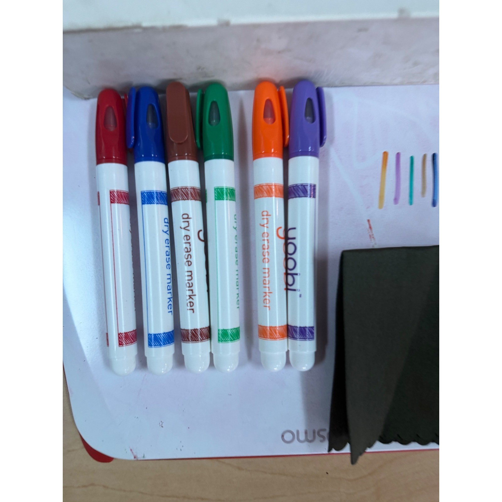 Osmo Base for iPad with Creative Board Yoobi Dry Erase Markers and Storage Pouch