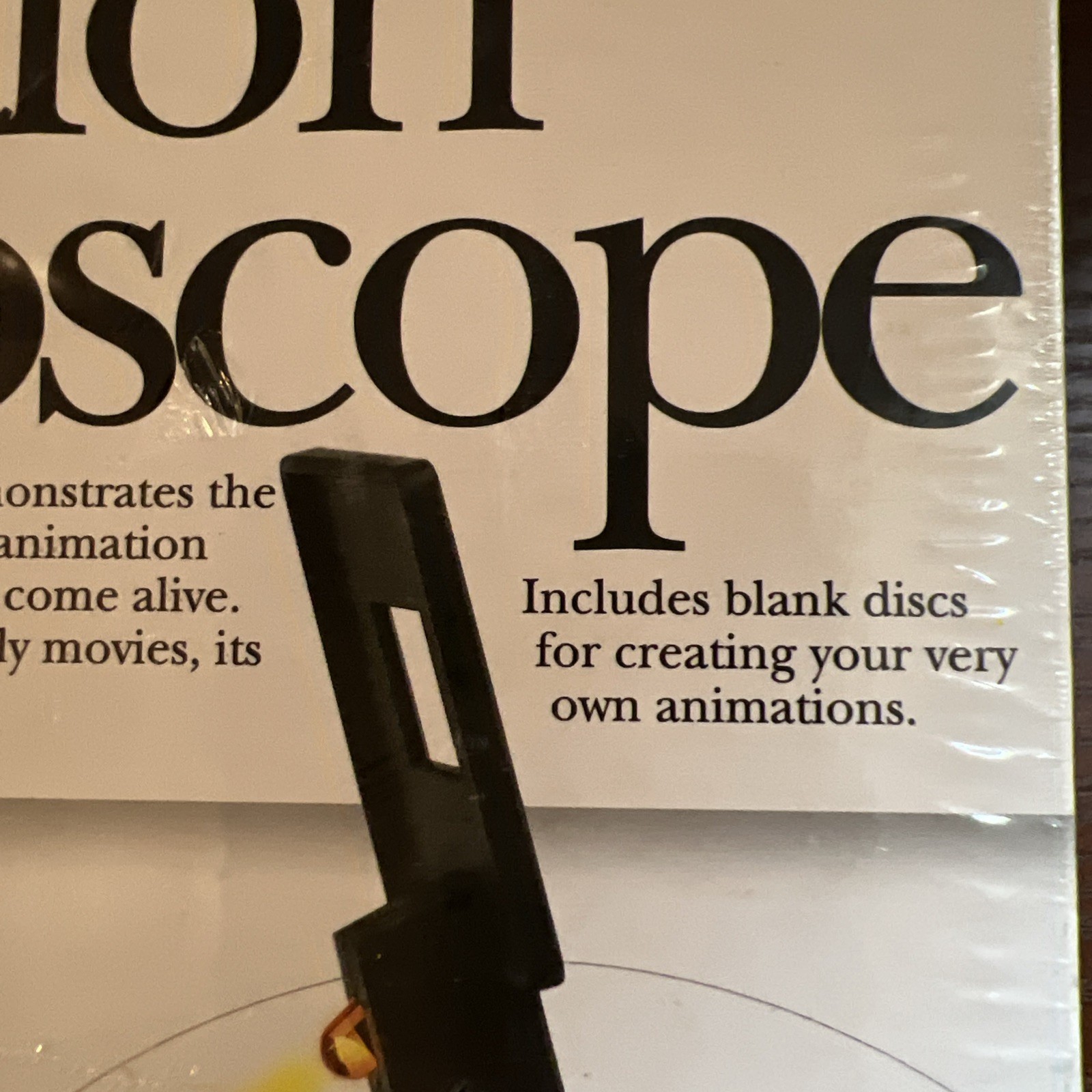 Animation Praxinoscope by Kidzlabs 4M Optical Toy Kit – NEW Sealed