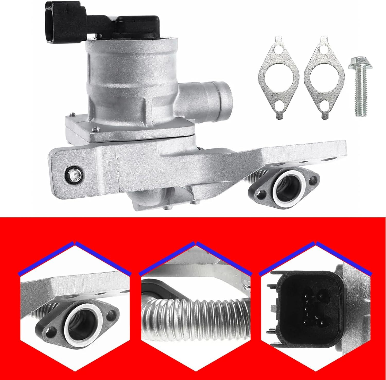 SMMS Secondary Air Injection Check Valve Compatible with Chevy 2006 2007 2008