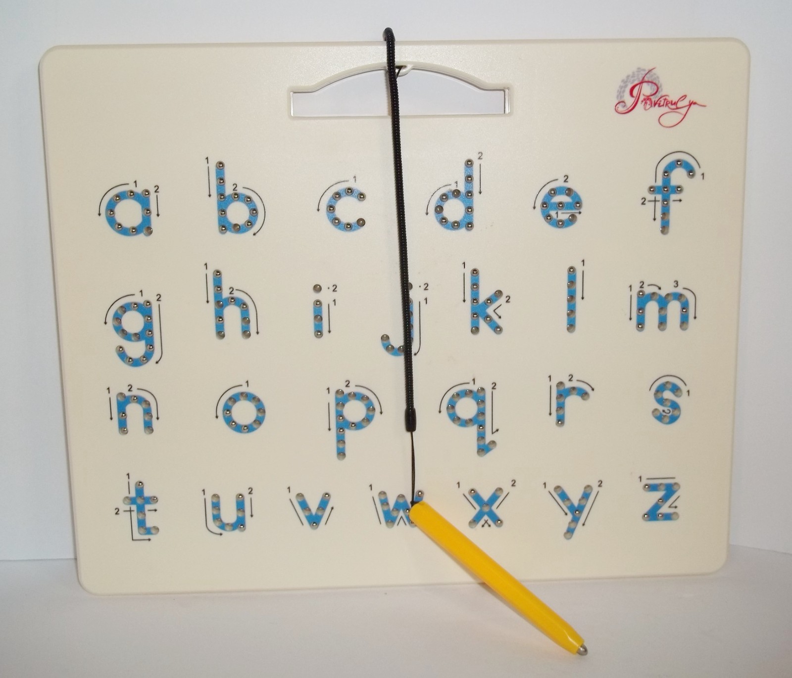 Magnetic Alphabet Tracing Board Upper And Lower Case double sided