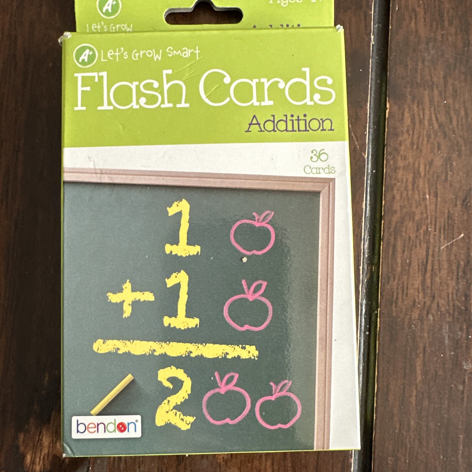 Let’s Grow Smart Addition 36 Flash Cards by Bendon