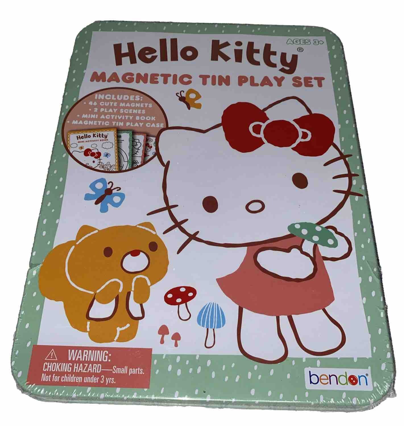 Hello Kitty Magnetic Activity Game Story Play Set New