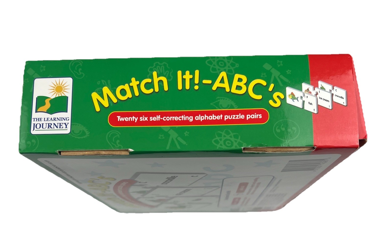 Match It! ABC’S Puzzles The Learning Journey Letter Word Recognition Preschool