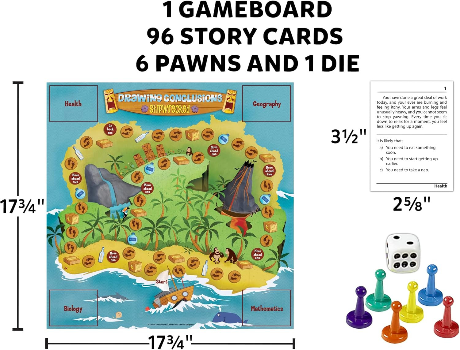 Drawing Conclusions Shipwrecked Game, Blue Level (EP61081)