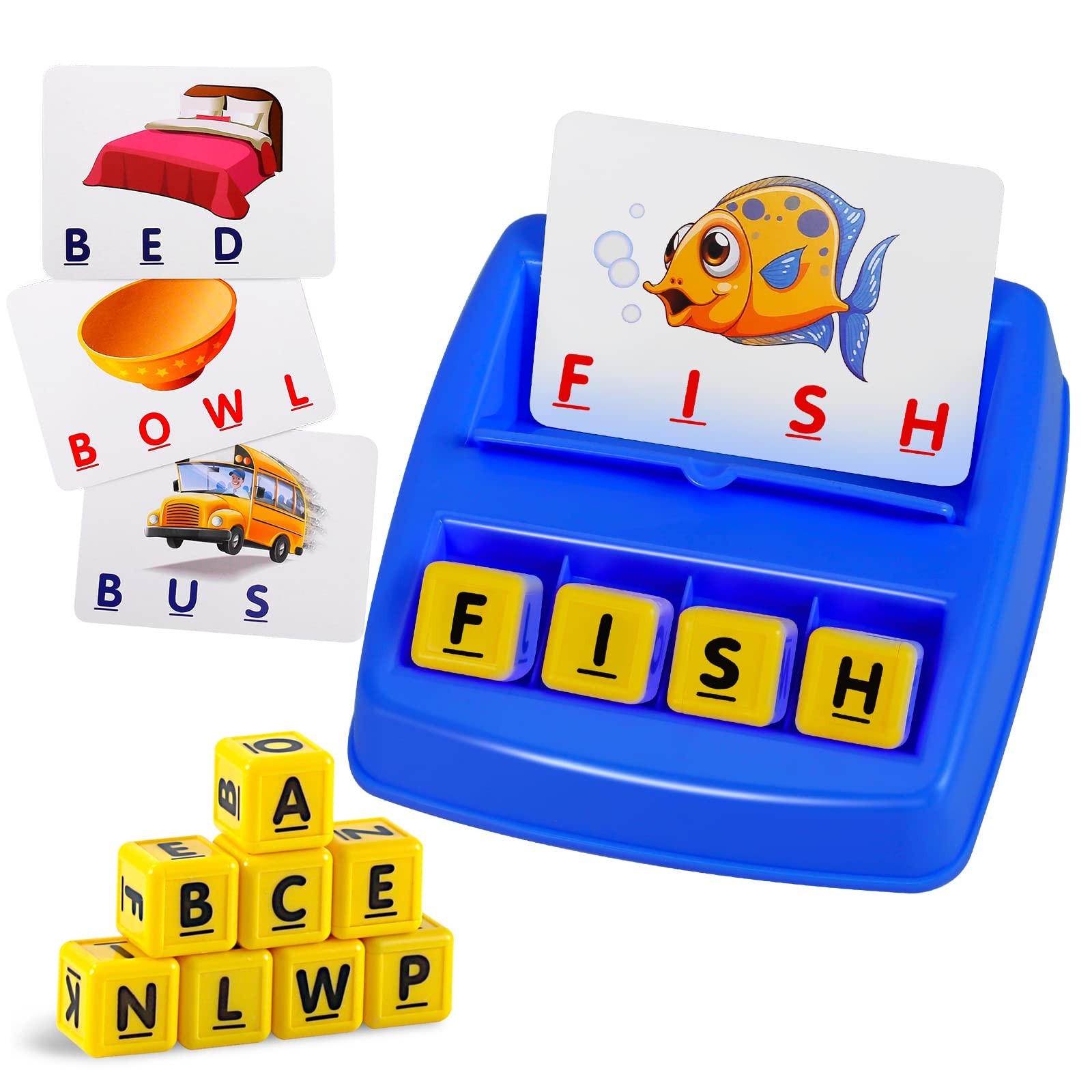 Educational Matching Letter Game – Spelling & Memory Boosting Toy for Kids 3-8