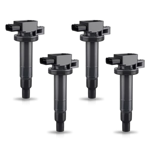 ENA Set of 4 Ignition Coil Pack 1.3L 1.5L L4 Compatible with Scion Toyota