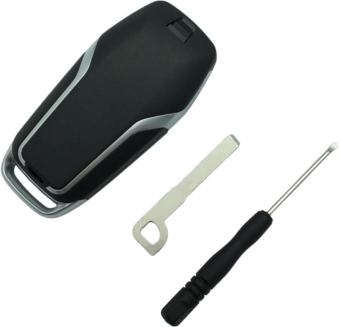 Replacement Keyless Entry Remote Control Key Fob Shell Case Fits for Ford Mustan