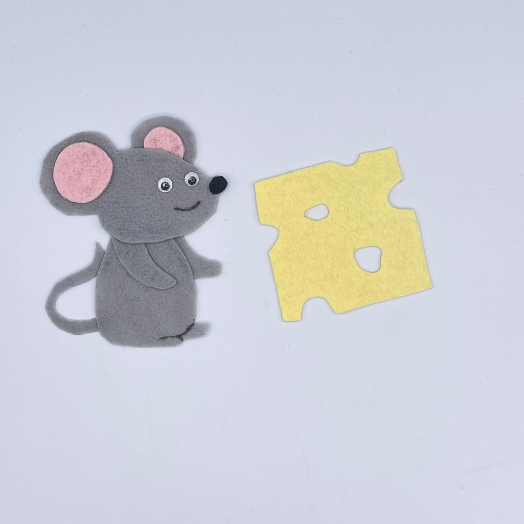 Mouse Shapes Felt Set | Storytelling and Shape Recognition Fun