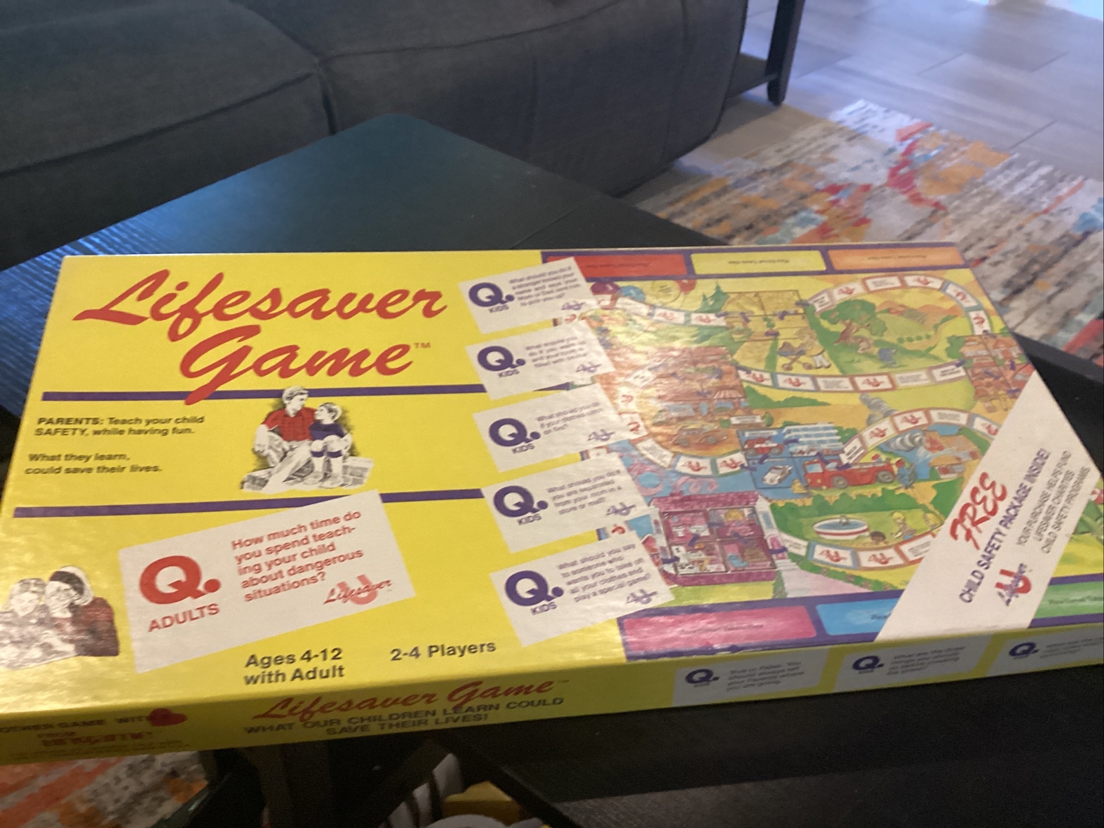 1985 Ungame Lifesaver Game. Parents teach your child safety. Brand New