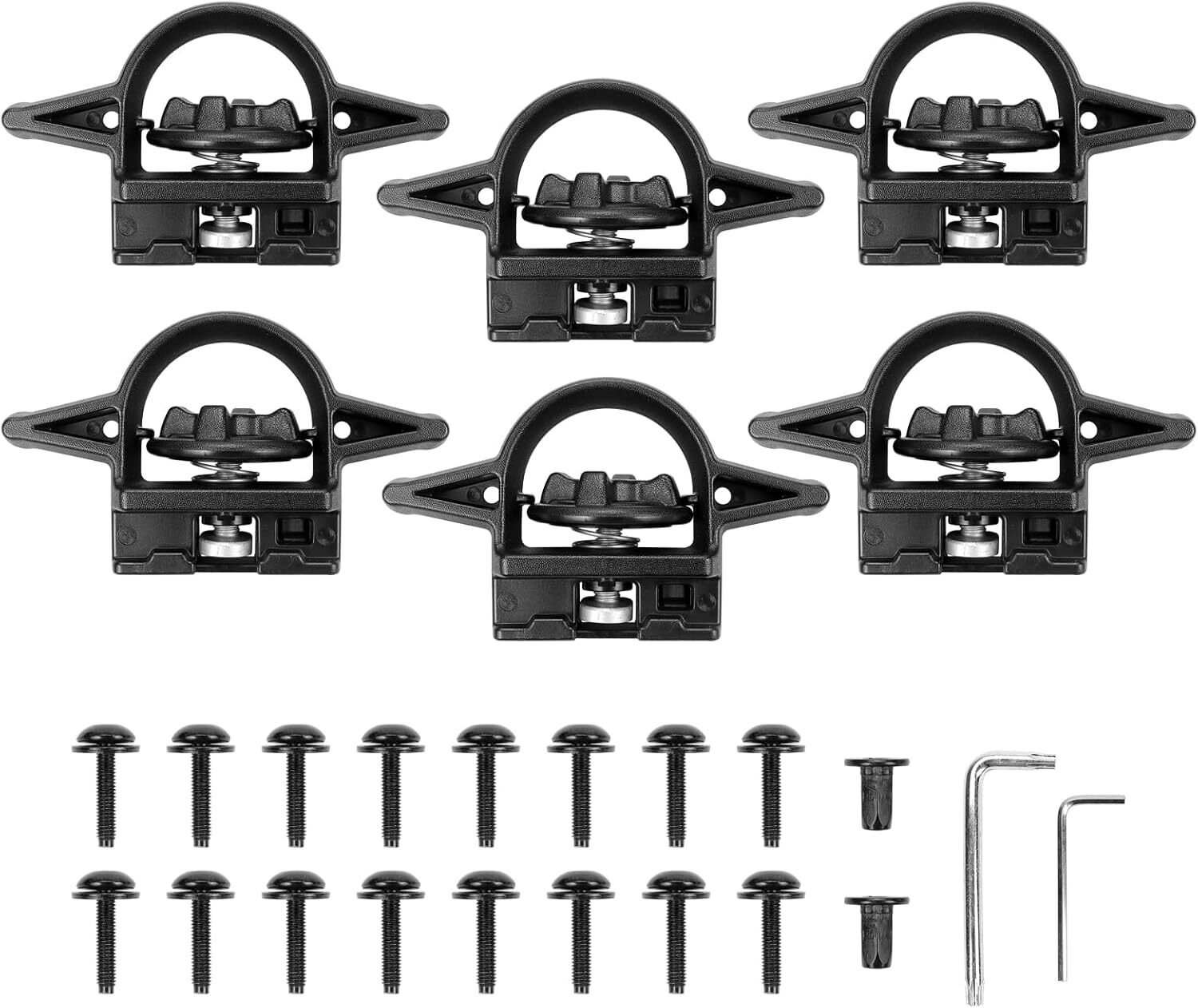 Fit for Jeep Gladiator Trail Rail System Compatible with 2020-2023 Gladiator Bed