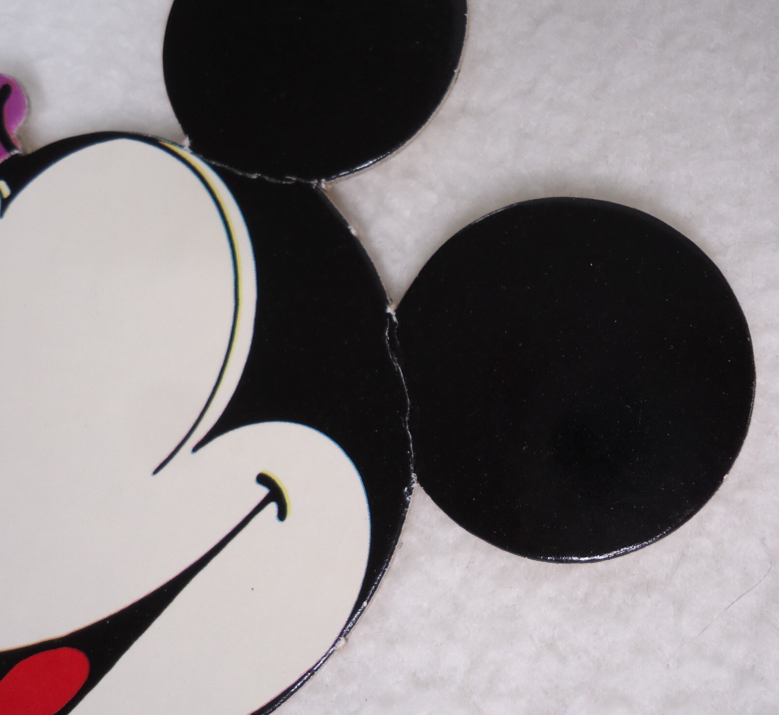 Vtg Mickey Minnie Mouse Lacing Cards Sew Ons Disney 70’s