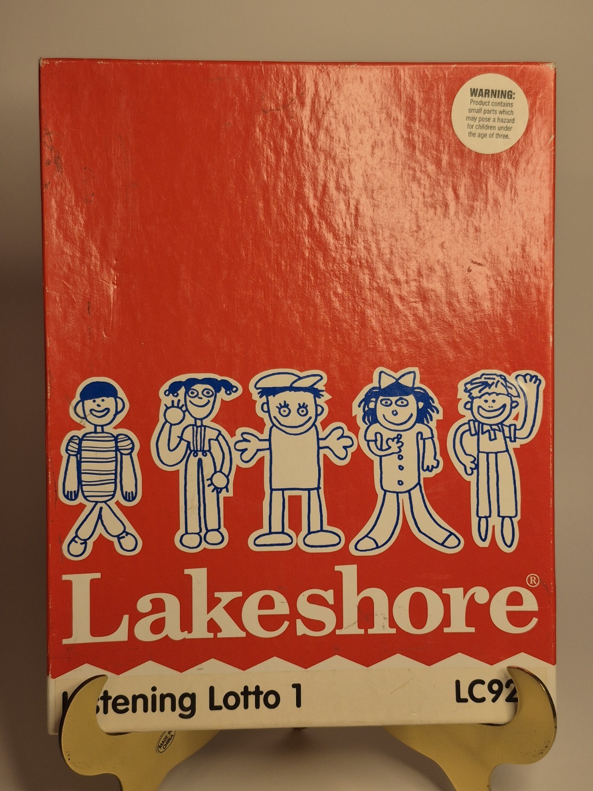 Lakeshore Learning Materials Listening Lotto Game Vintage 1992