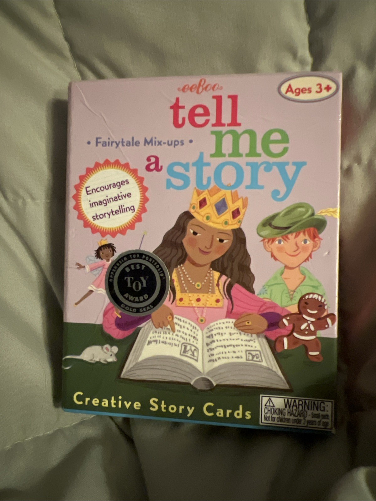 eeBoo Fairytale Mix-ups Tell Me A Story Imagination Creative Story Exercise