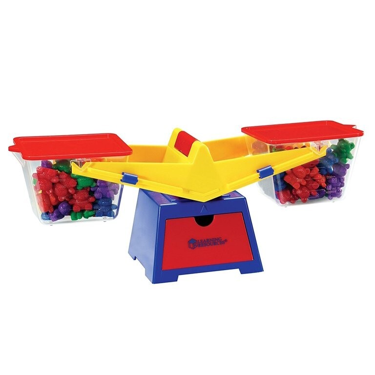 Baby Bear Balance Set Counting Bears Preschool Kindergarten Learning Math Weight