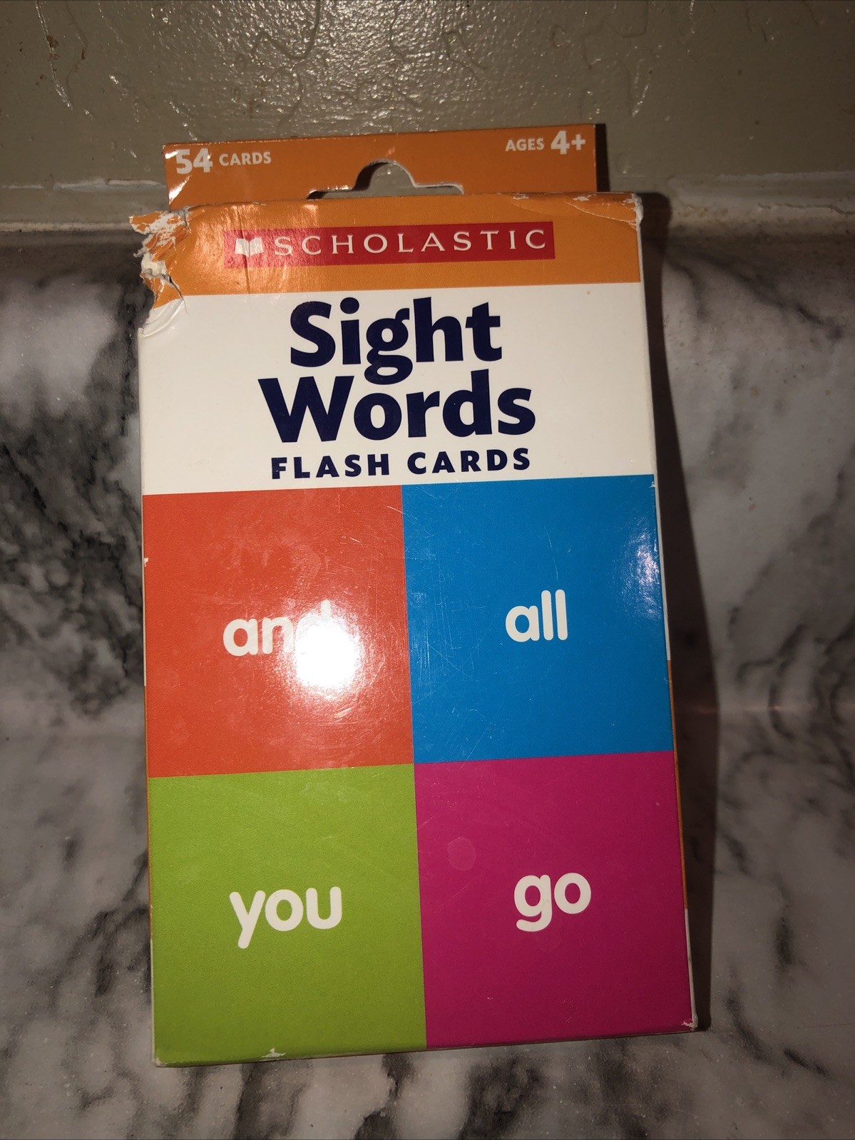 Scholastic Flash Cards: Sight Words