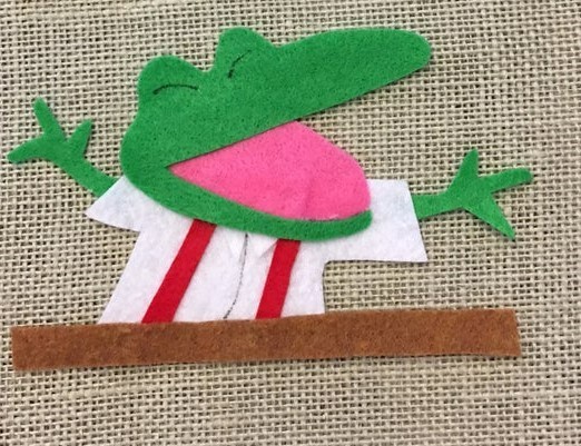 Froggy’s First Kiss Felt Set for Valentine’s Day Storytelling Fun
