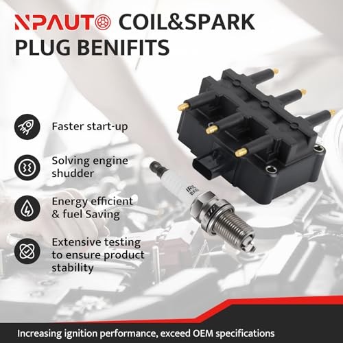 Ignition Coil Pack Spark Plug fit for 3.3 3.8 Chrysler Town & Country Pacifica,