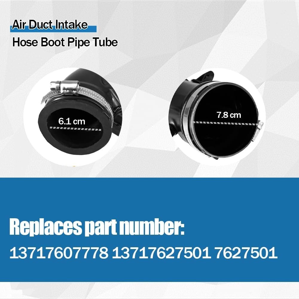 Air Duct Intake Hose Boot Pipe Tube Fits for 2009-2016 Mini Cooper Countryman Pa