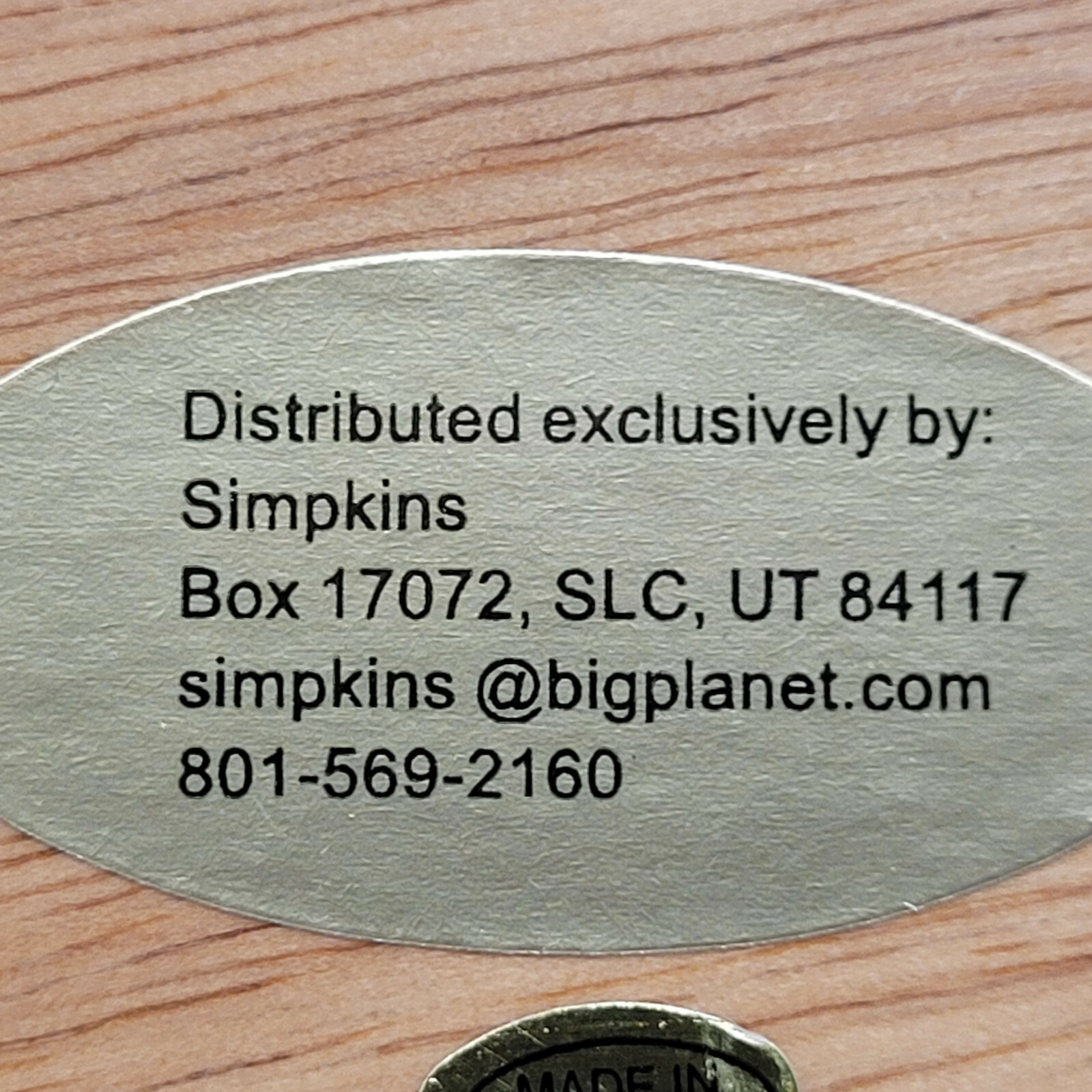 Simpkins Animal Dall Sheep / Ram Bust # 51476RB Wood Base 7″ Tall