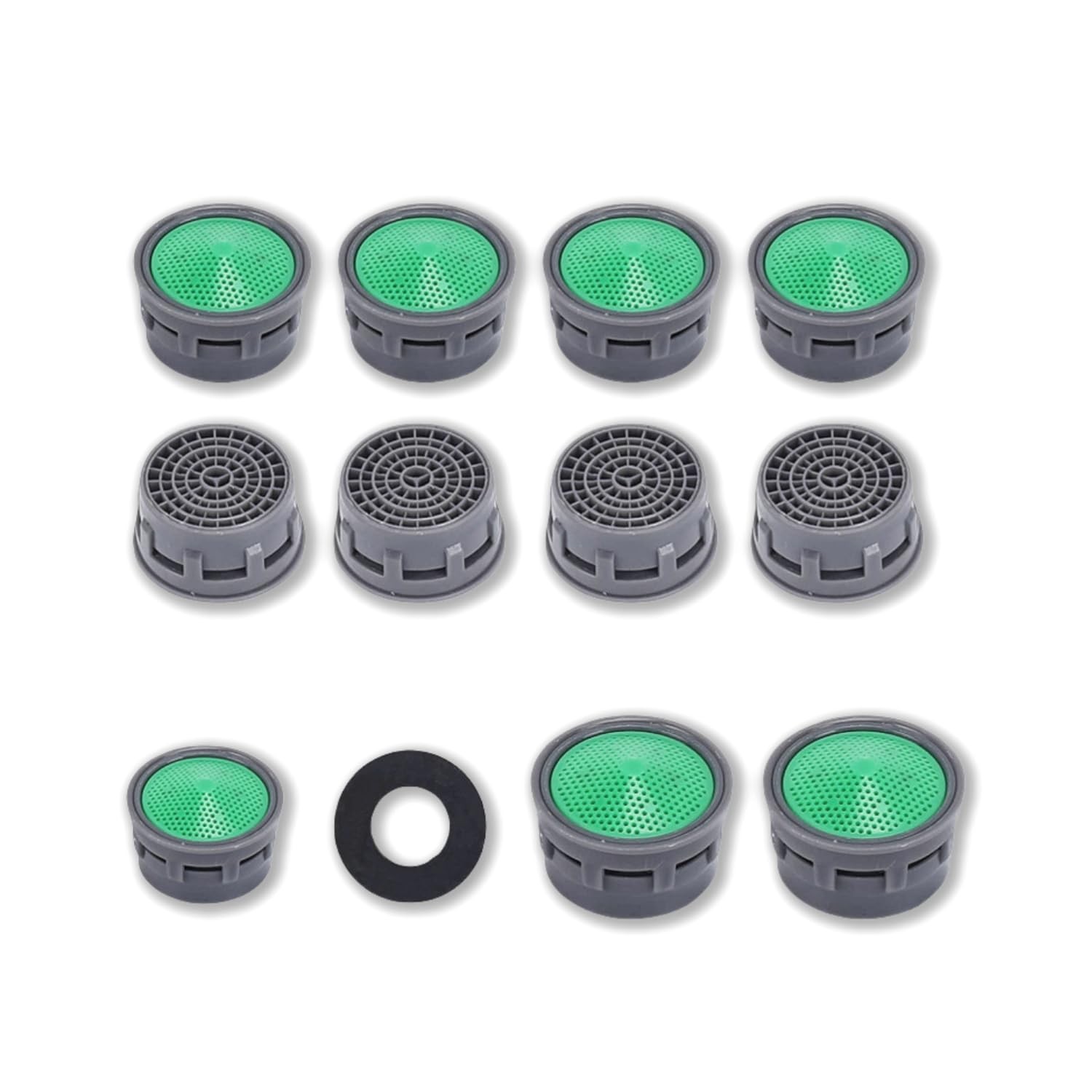 20 Pcs Faucet Aerator 2.2 GPM Insert Faucet Aerators Replacement Parts for Bath