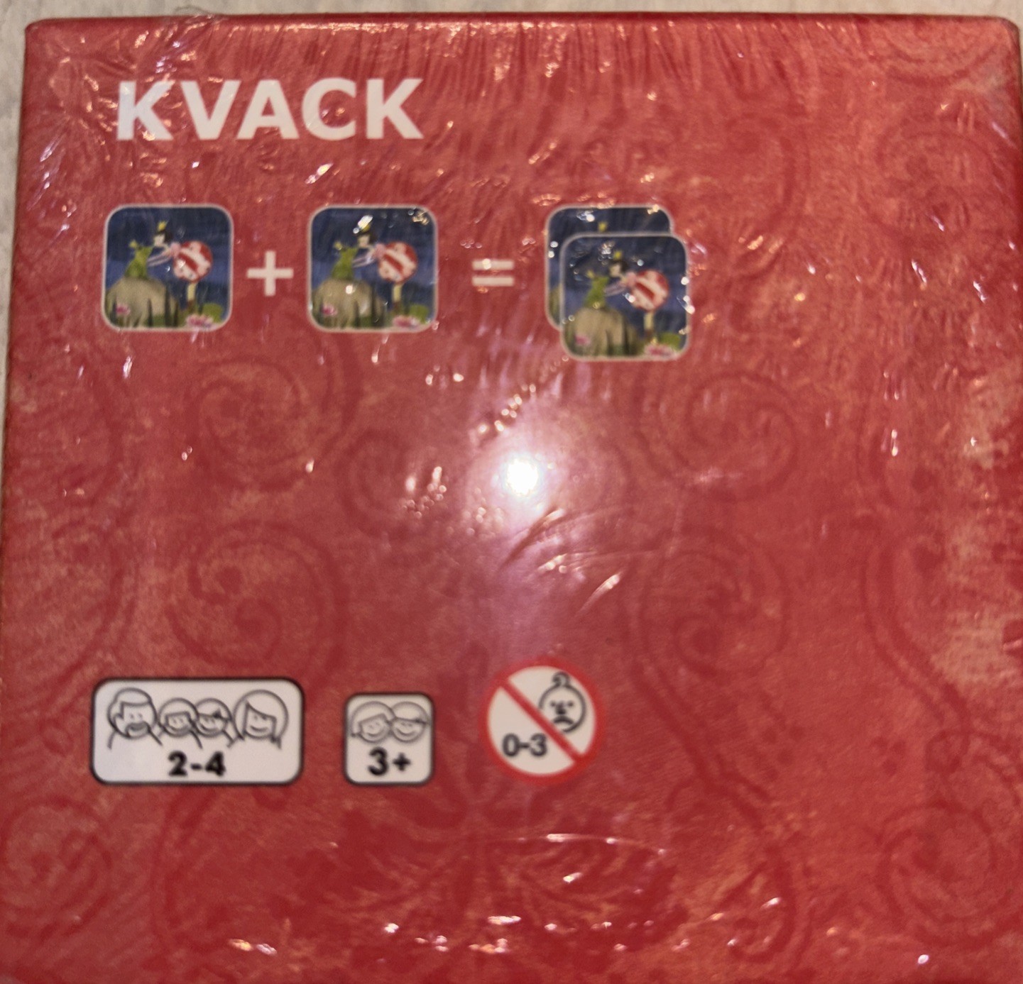 New Sealed IKEA KVACK Memory Matching Card Game Frog Princess Wolf Fairy Tales