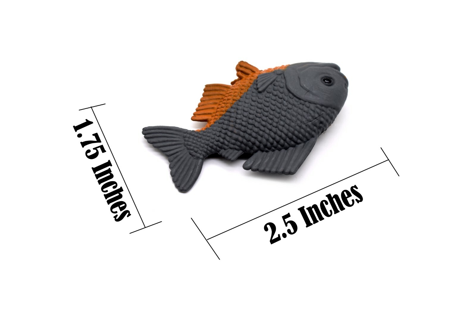 Plastic Piranha 2 1/2-inch toy fish – F424 B8