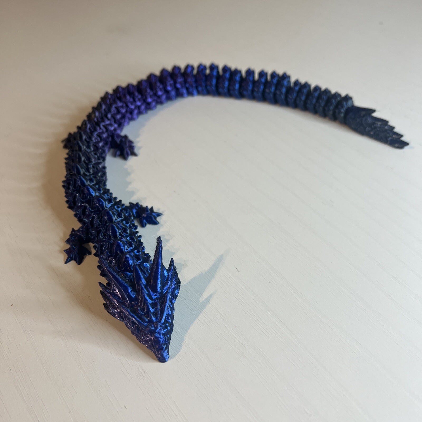 Dragon 3D Printed, Flexible, Art Sculpture Collectible – New