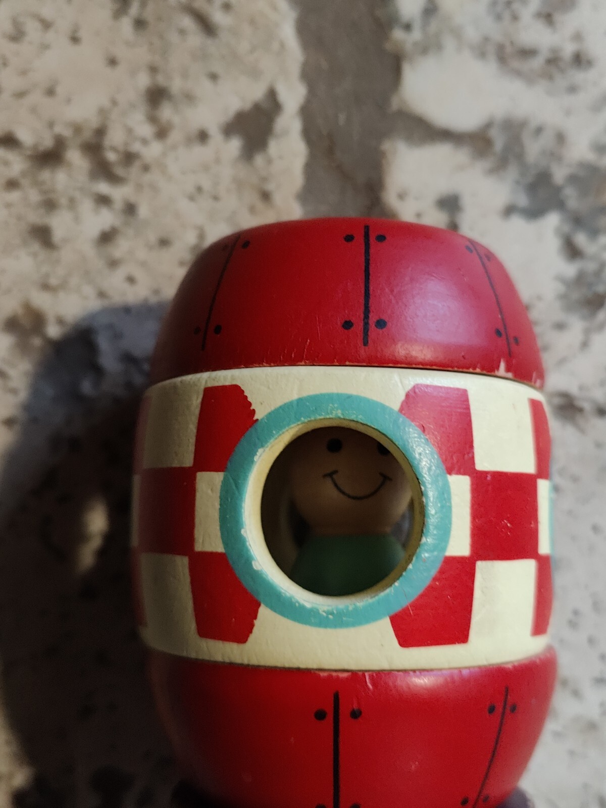 JANOD FRANCE CHILDRENS WOODEN MAGNETIC ROCKET SHIP Replacement Parts