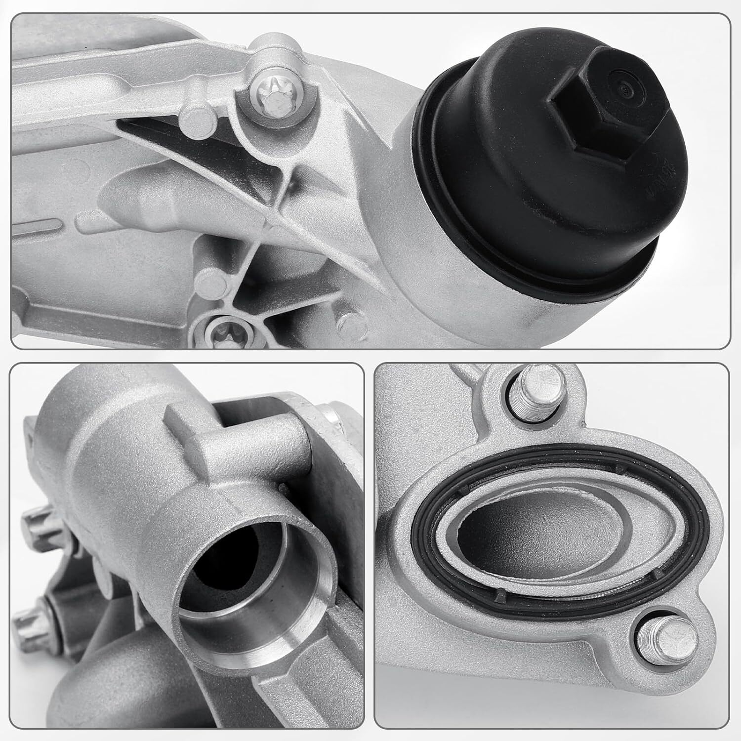 93186324 Engine Oil Cooler with Oil Filter Assembly for 09-11 CHEVROLET AVEO