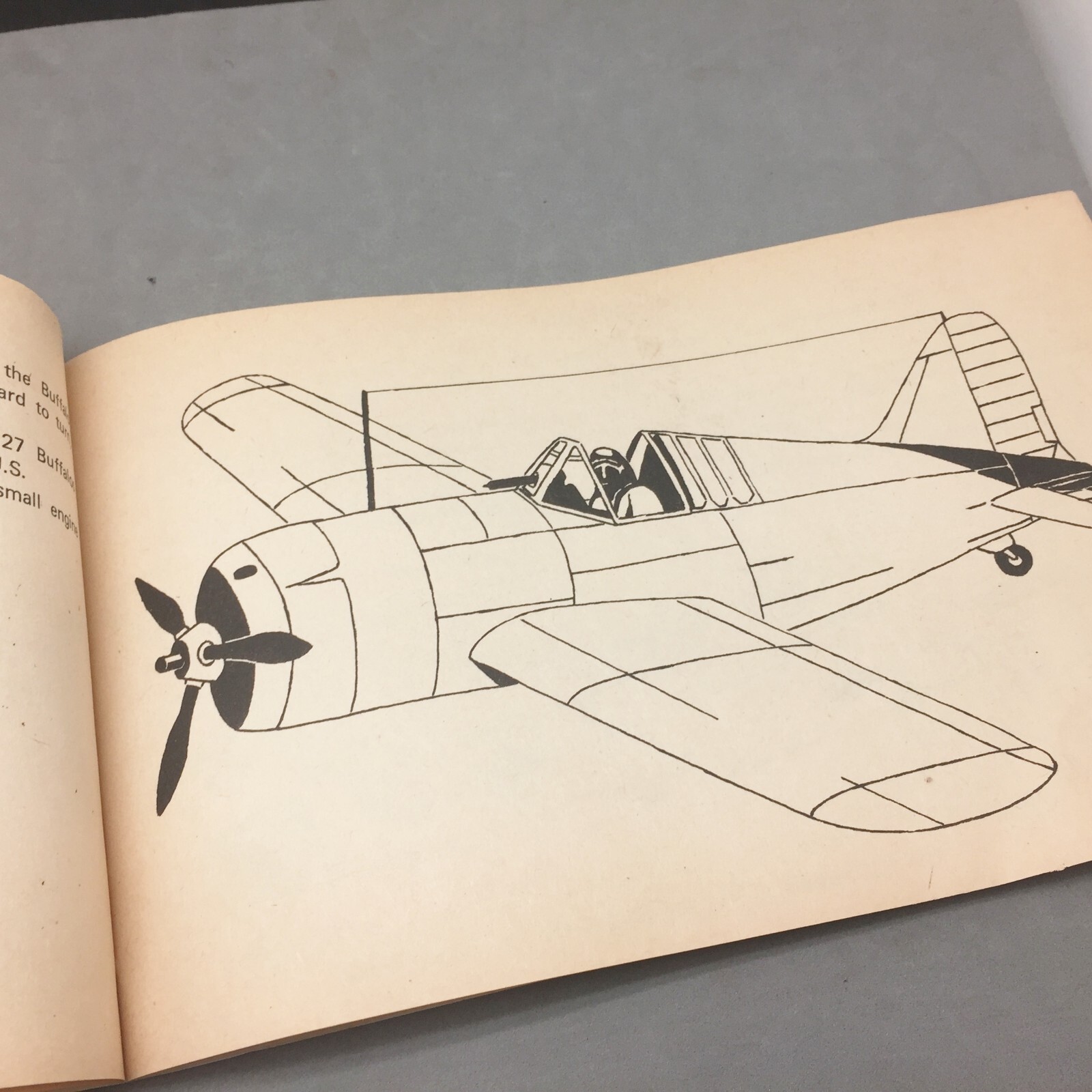 WWII Fighter Planes Kids Book John Patterson 1980 School Book Fair Learn To Draw