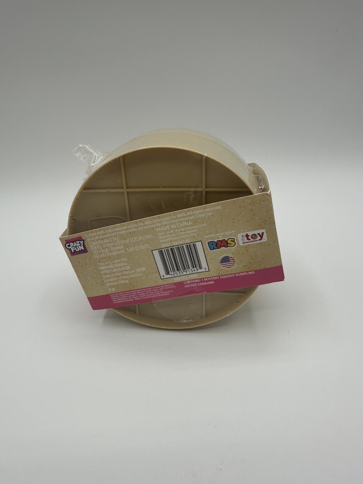 RMS Viral Unopened Original Mystery Squishy Dumplings Seashell Edition