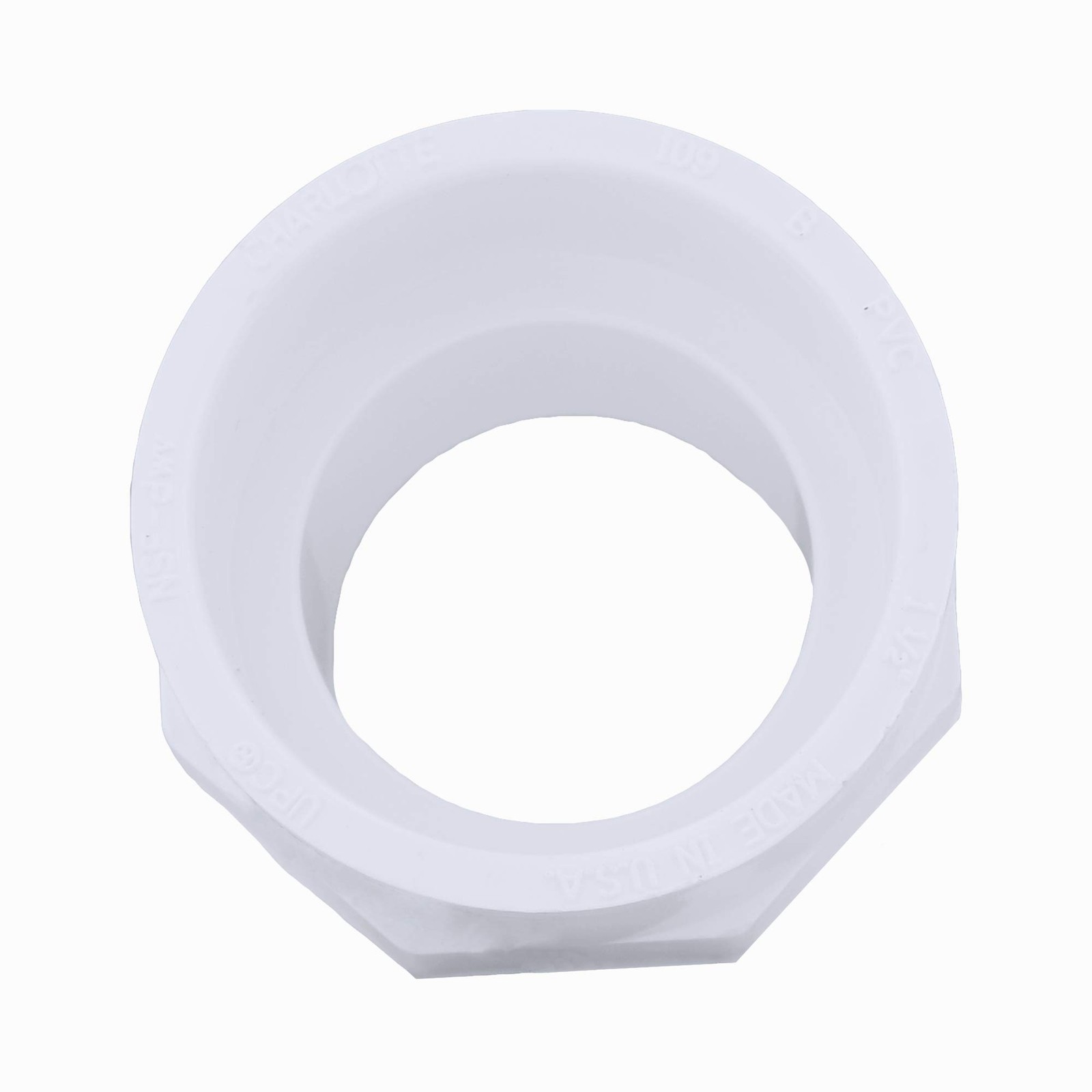 Charlotte Pipe 1-1/4″ Male Adapter Pipe Fitting – Schedule 40 PVC DWV (Drain, W