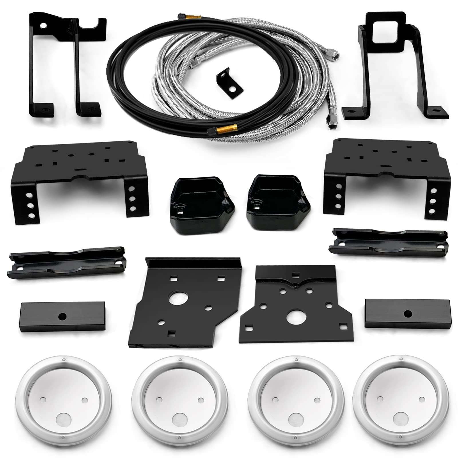 Air Suspension Kit Compatible with 2011-2016 F-250 F-350 4WD Pickups, OEM Num…