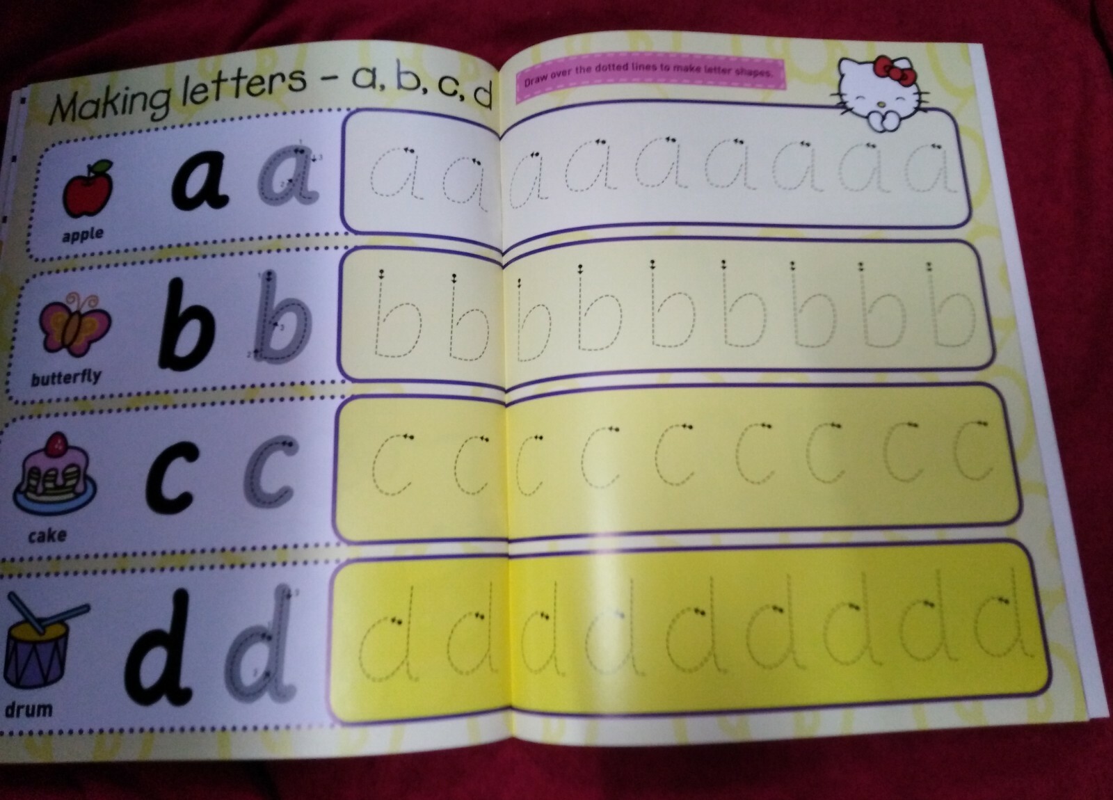 Hello Kitty Learn to Write for pre-school Kindergarten