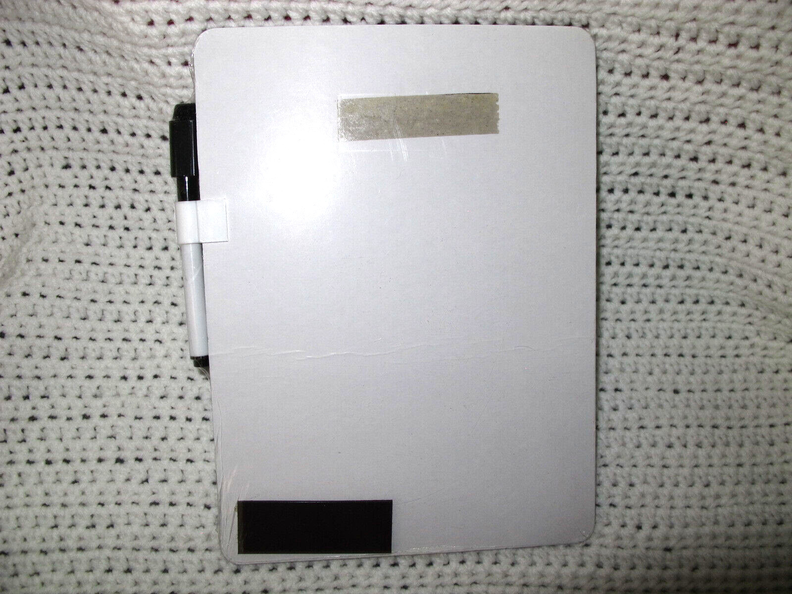 Jot Dry Erase Board with marker & soft magnet 9.5×7 Hangs vertical Or Horizontal