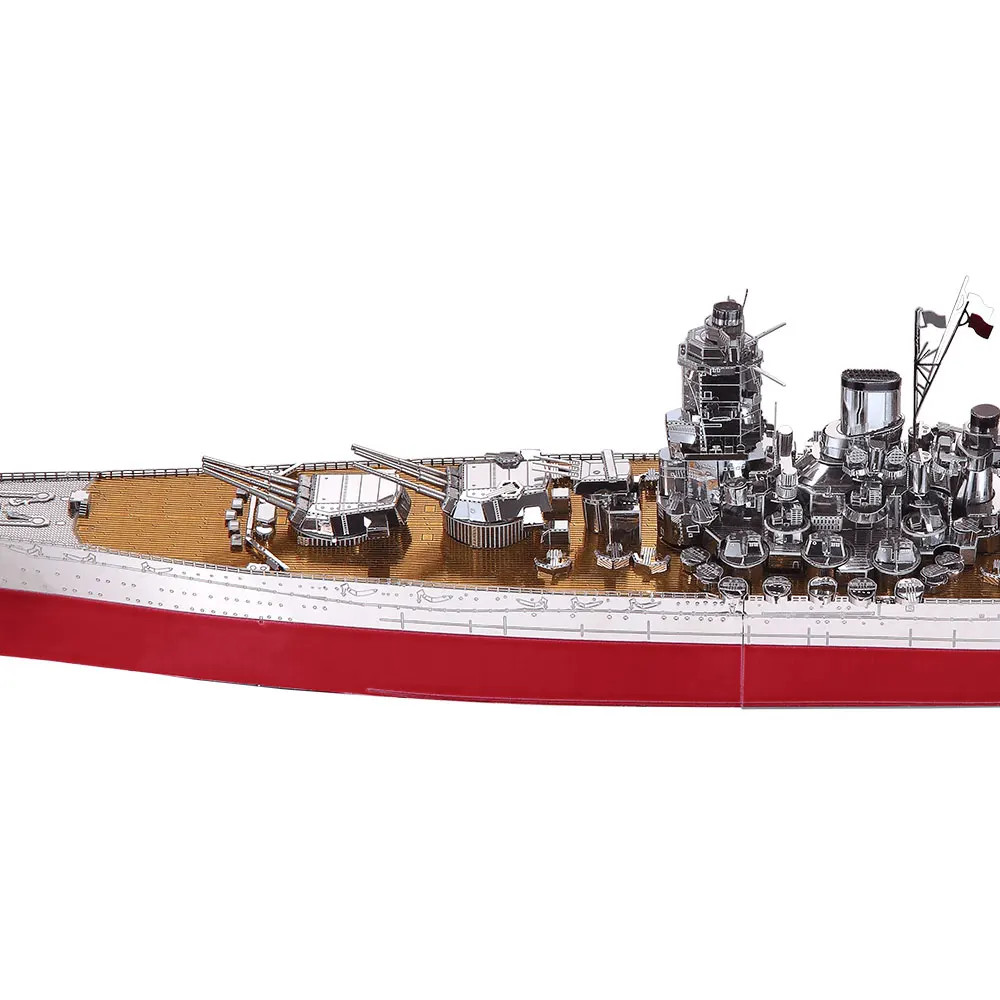 3D Metal Puzzle Battleship Model Building Kits Boat Teens Brain Teaser Gift