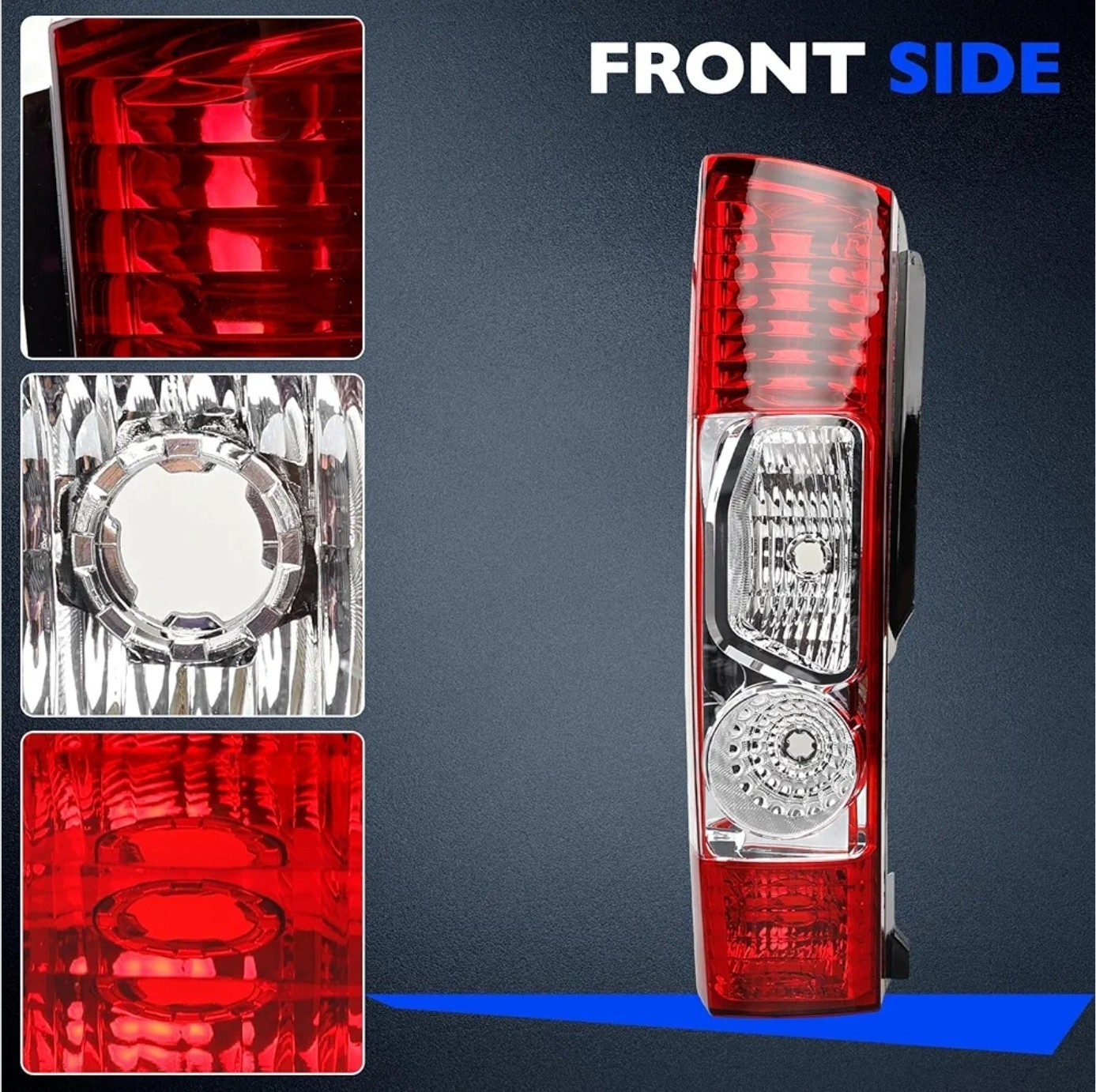 Misakomo Tail Light Rear Left Driver LH for 2010-2022 Ram Promaster 1500 2500