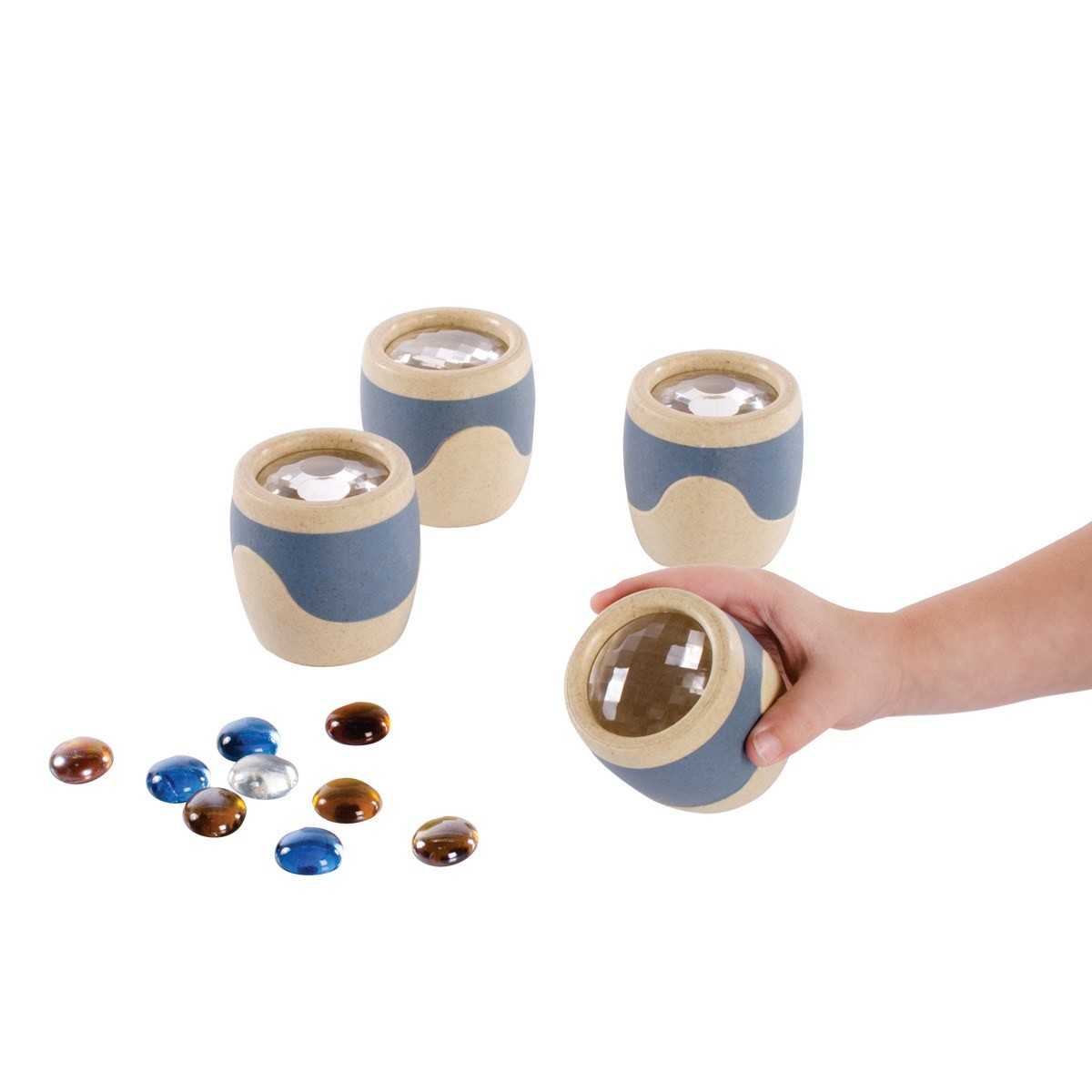 Kaplan Early Learning All-Weather Kaleidoscope Loupes – Set of 4