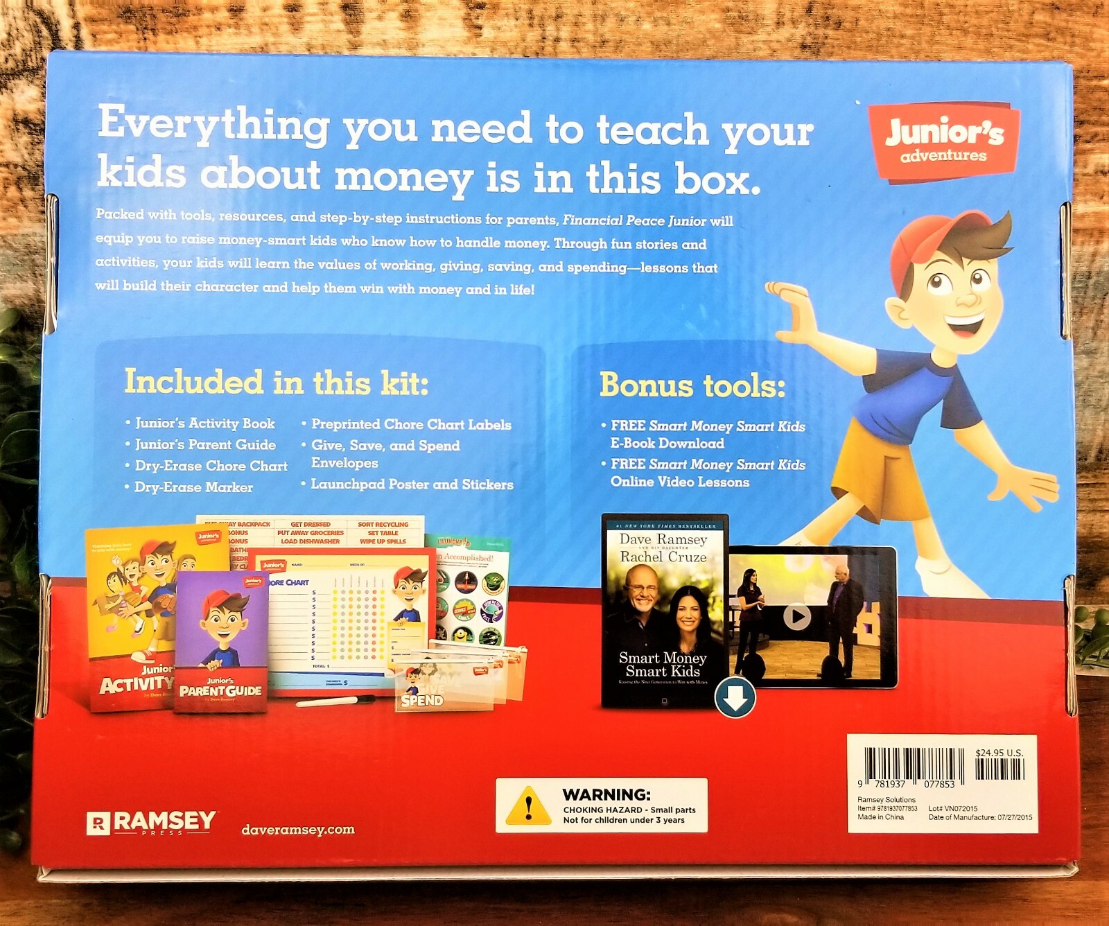 Lot Dave Ramsey Children’s Financial Peace & Smart Saver Bank Junior Adventures