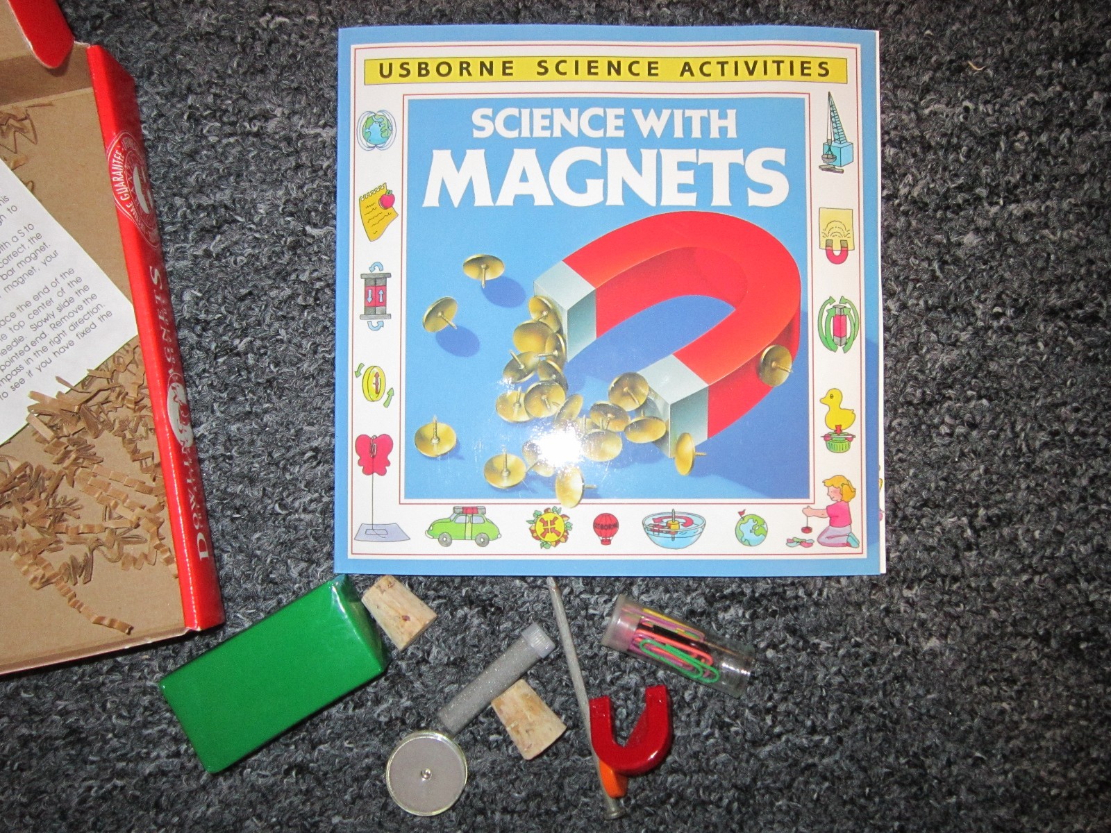 1993 SCIENCE WITH MAGNETS KIT THE HANDS ON SERIES UNUSED
