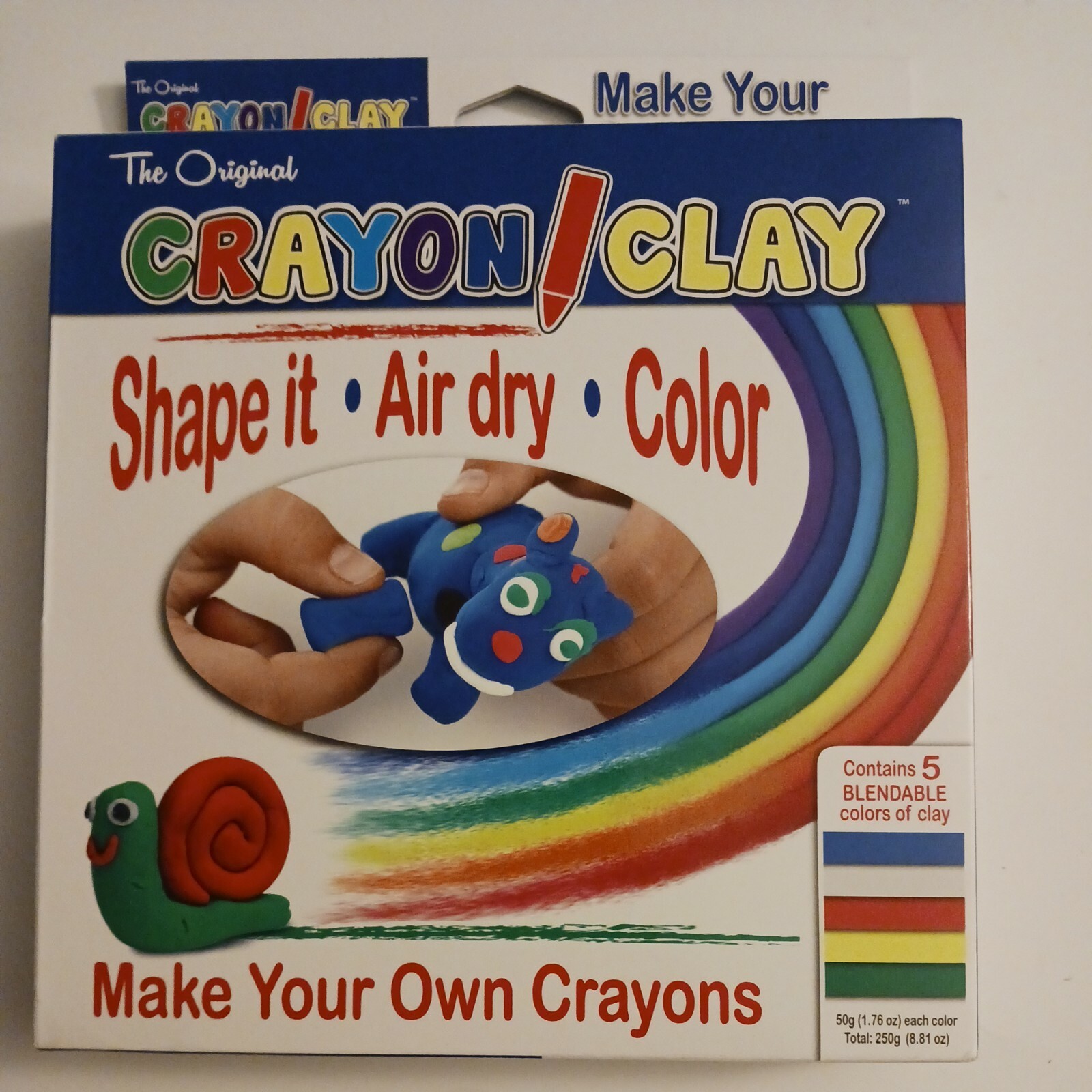 THE PENCIL GRIP 665-2 THE PENCIL GRIP (2 EA) CRAYON CLAY 250 GRAMS