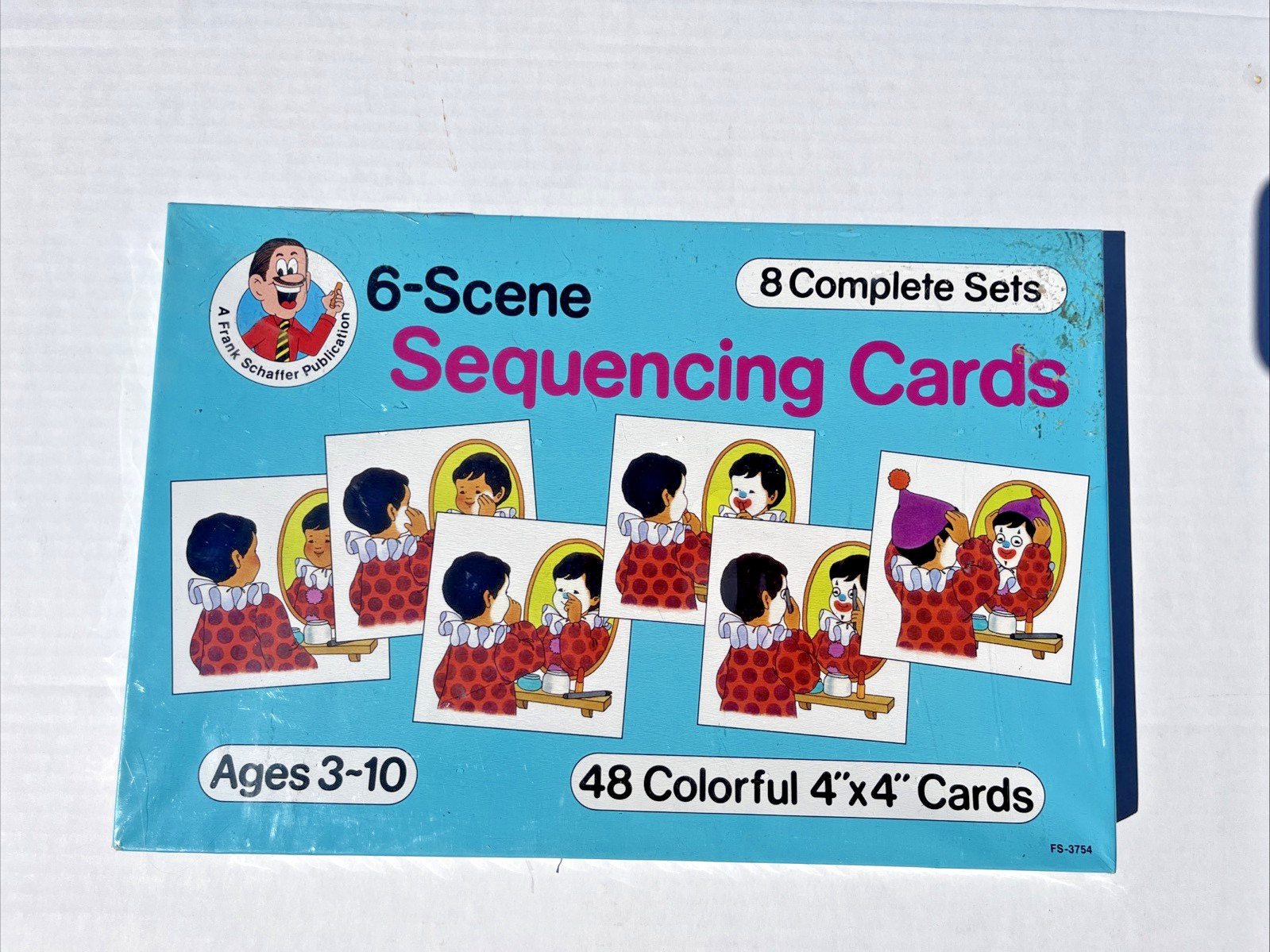 Vintage Frank Schaffer 6 Scene Sequencing Cards 8 Complete Sets 48 Cards NEW