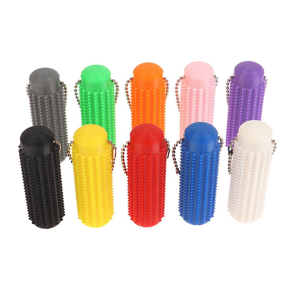 Portable Stress Relief Spiky Grippie Keychain, Hand Fidget Tool for Focus & Calm
