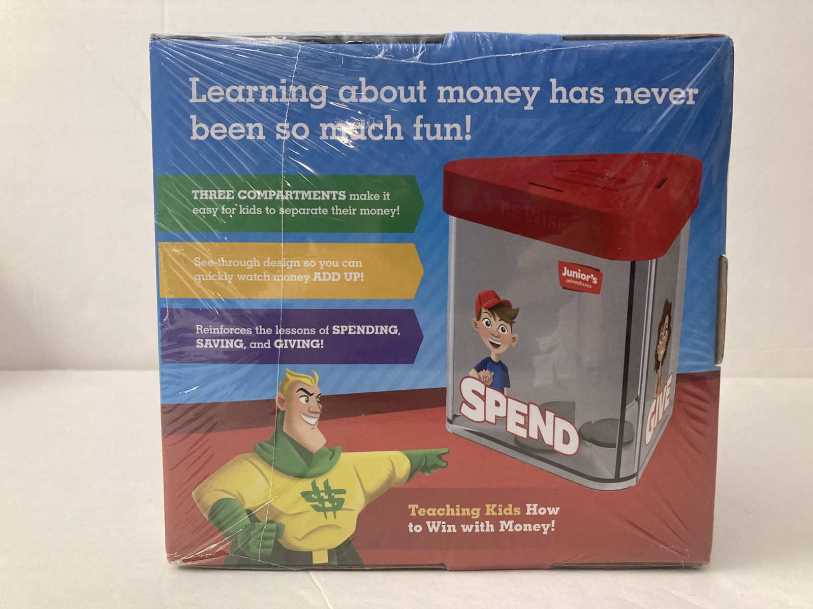 Dave Ramsey Junior’s Adventures Smart Saver Bank NEW Sealed