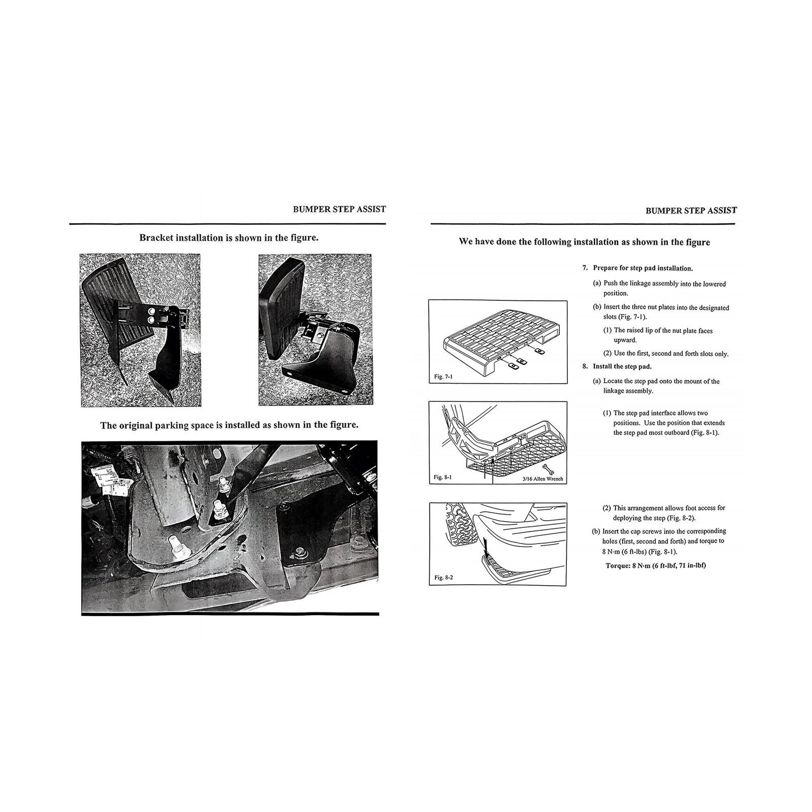 Retractable Rear Bed Step For Ford F150 2015-2020 – Folding Tailgate