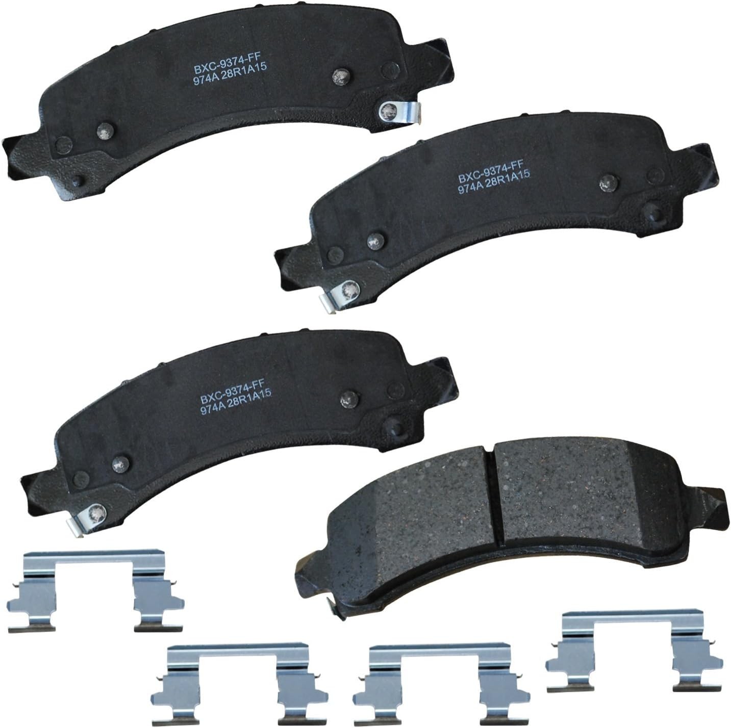 Bendix Premium Ceramic Brake Pads For Cadillac Chevrolet Gmc Vehicles