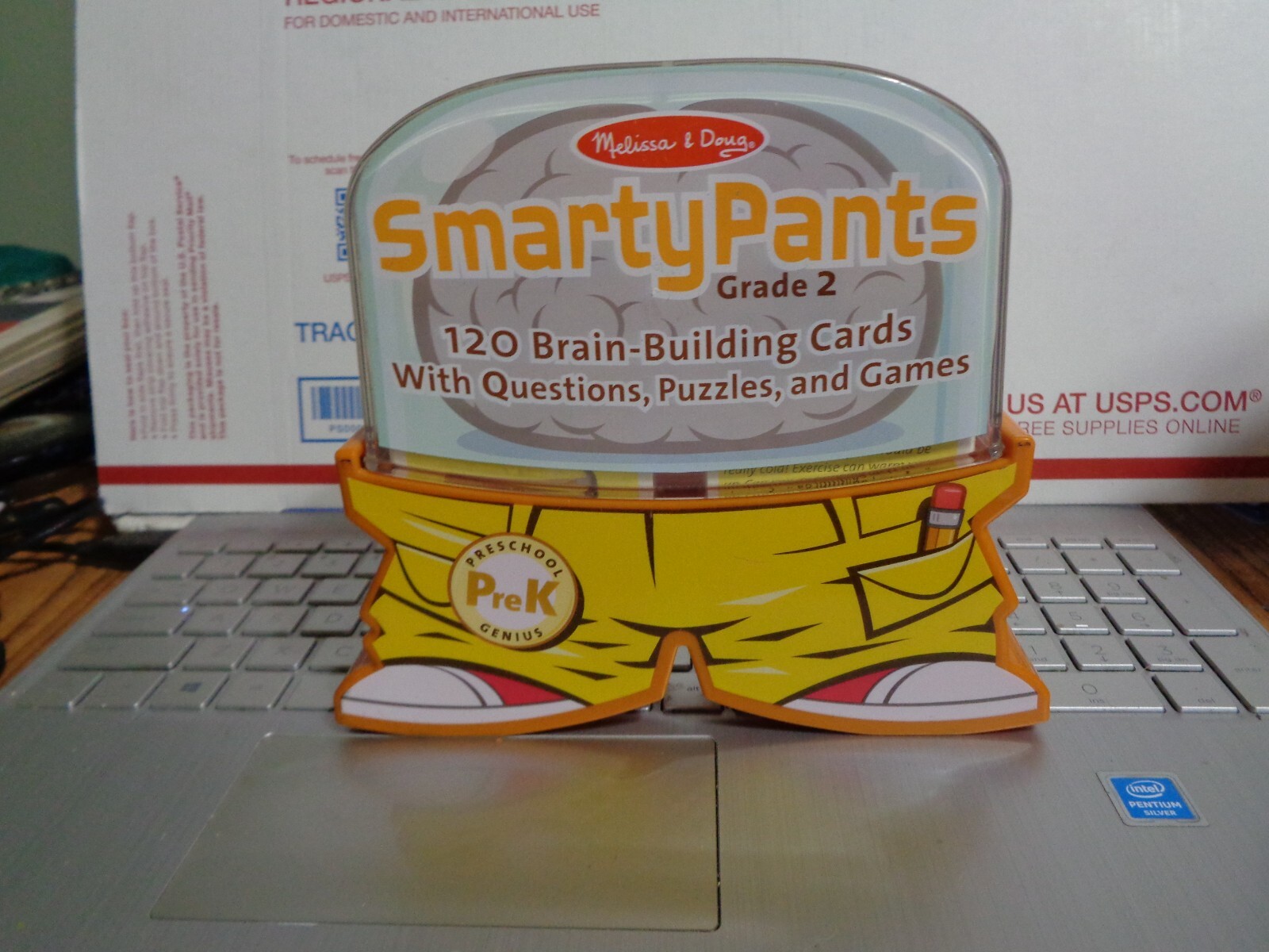 Melissa & Doug Smarty Pants Preschool Pre-K Genius Brain Builder Game