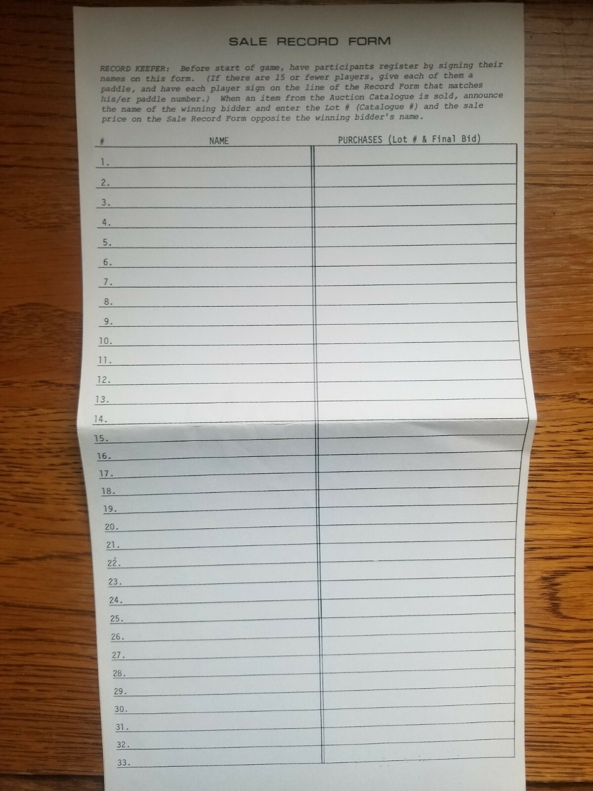 Vintage 1982 AUCTION game for a change by Creative Learning Systems